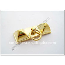 double pyramid bag hardware decoration